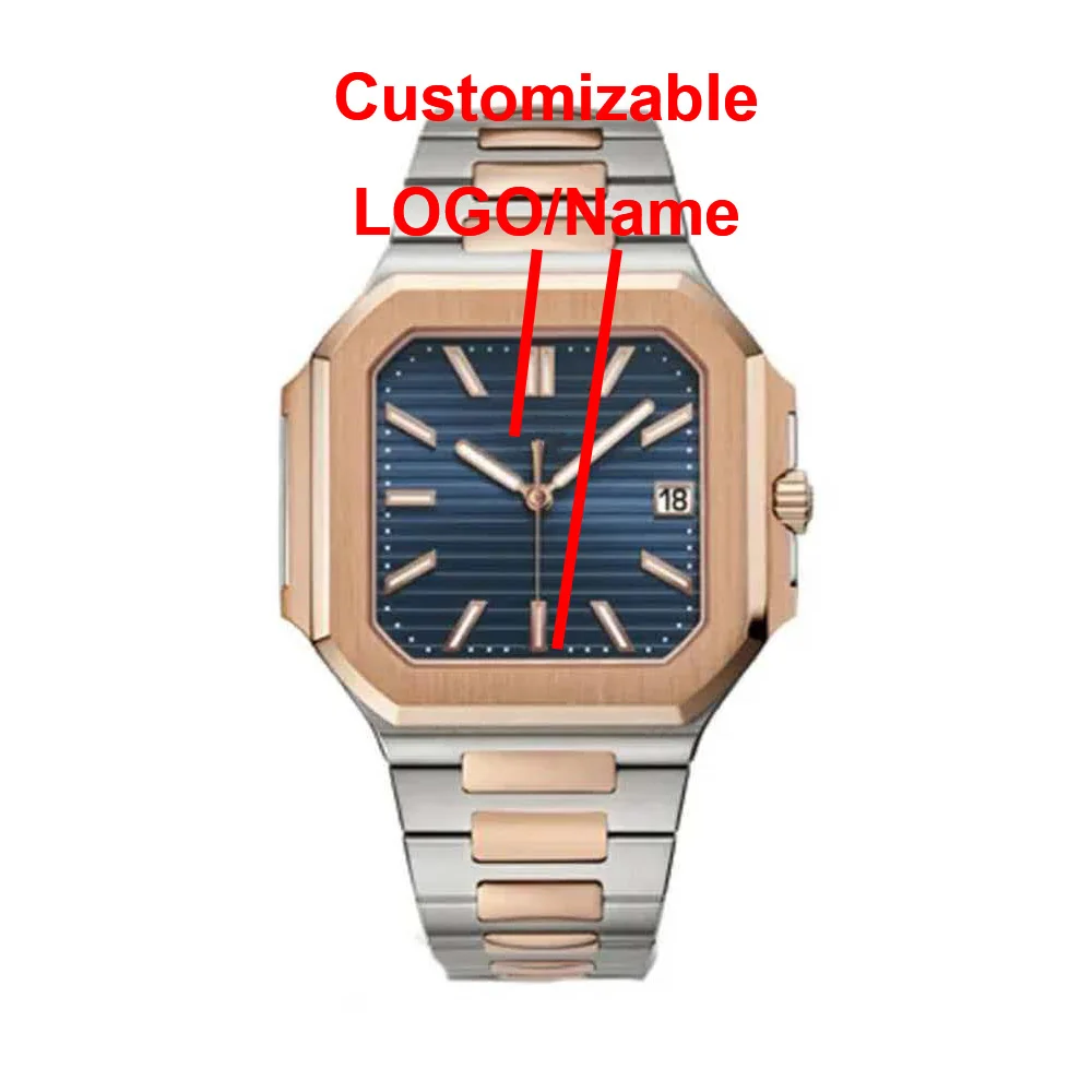 2025 NEW Customizable watch classic high-end fully automatic mechanical watch waterproof fashion men's watch square series