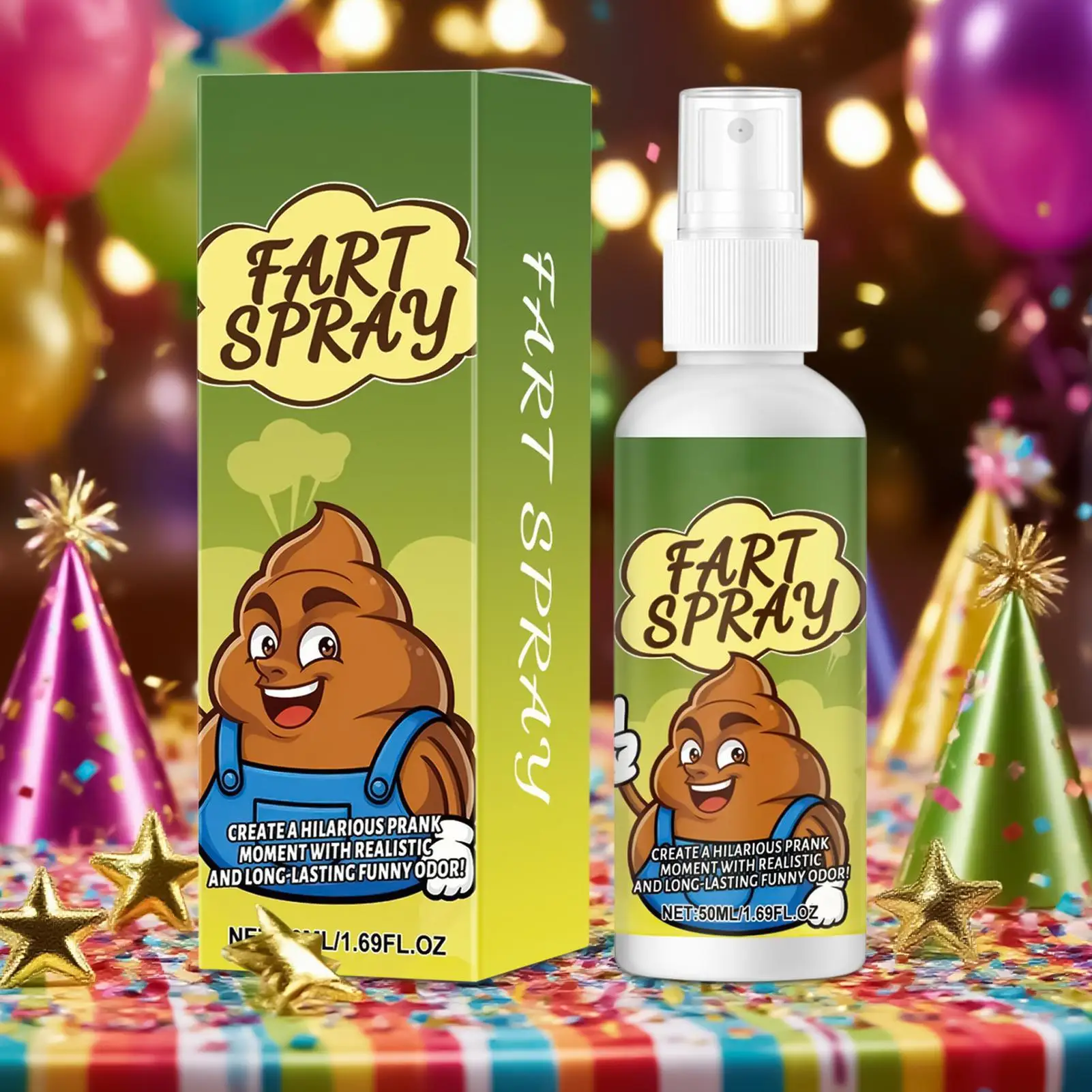 نتن رذاذ المزحة 50 مللي المزح لعبة مضحك الكمامة لعبة للبالغين الاطفال الأسرة جمع رحلة الطريق هالوين مدرسة حفلة التخييم #2