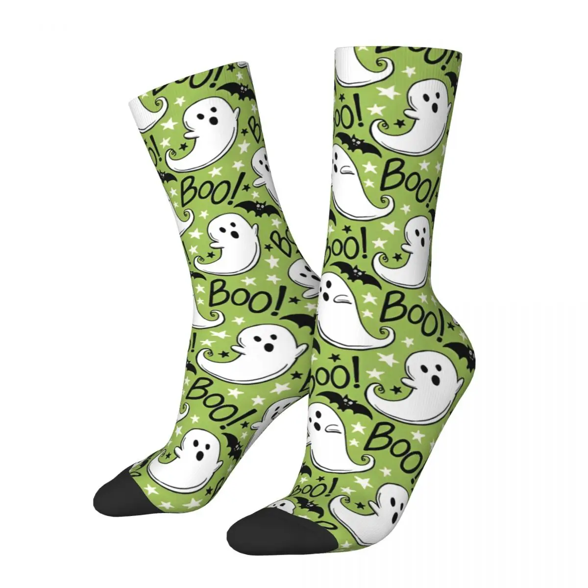 Halloween Pumpkins Ghost (7) Socks Harajuku Stockings Men Soft Running Socks Winter Design Non Slip Socks