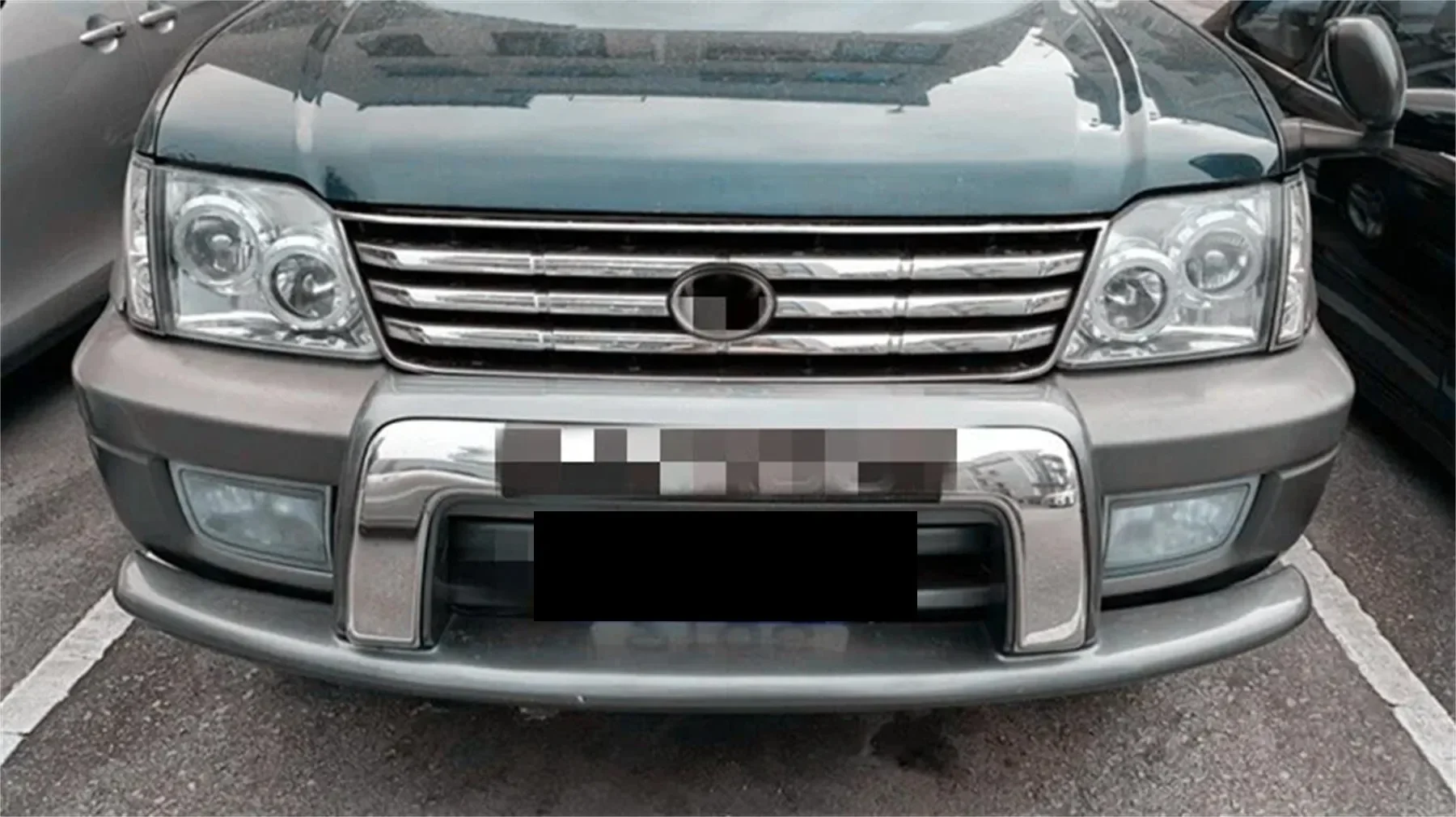 Front Bumper Grill for Toyota LAND CRUISER LC90 3400 2400 2700 3000 Radiator Grille Car Accessories