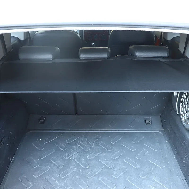 

For Toyota FJ Cruiser 2007-2021 Black Car Trunk Sun Shade Cloth Luggage Sun Shade Car Decoration Protection Accessories 1Pcs