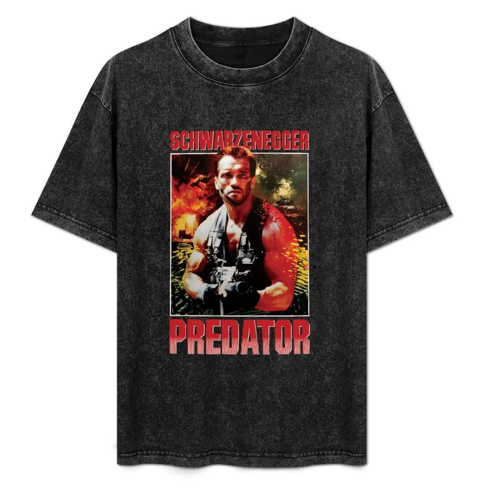 

Predator Original Film Art T-Shirt Plus Size Outdoor Casual Top