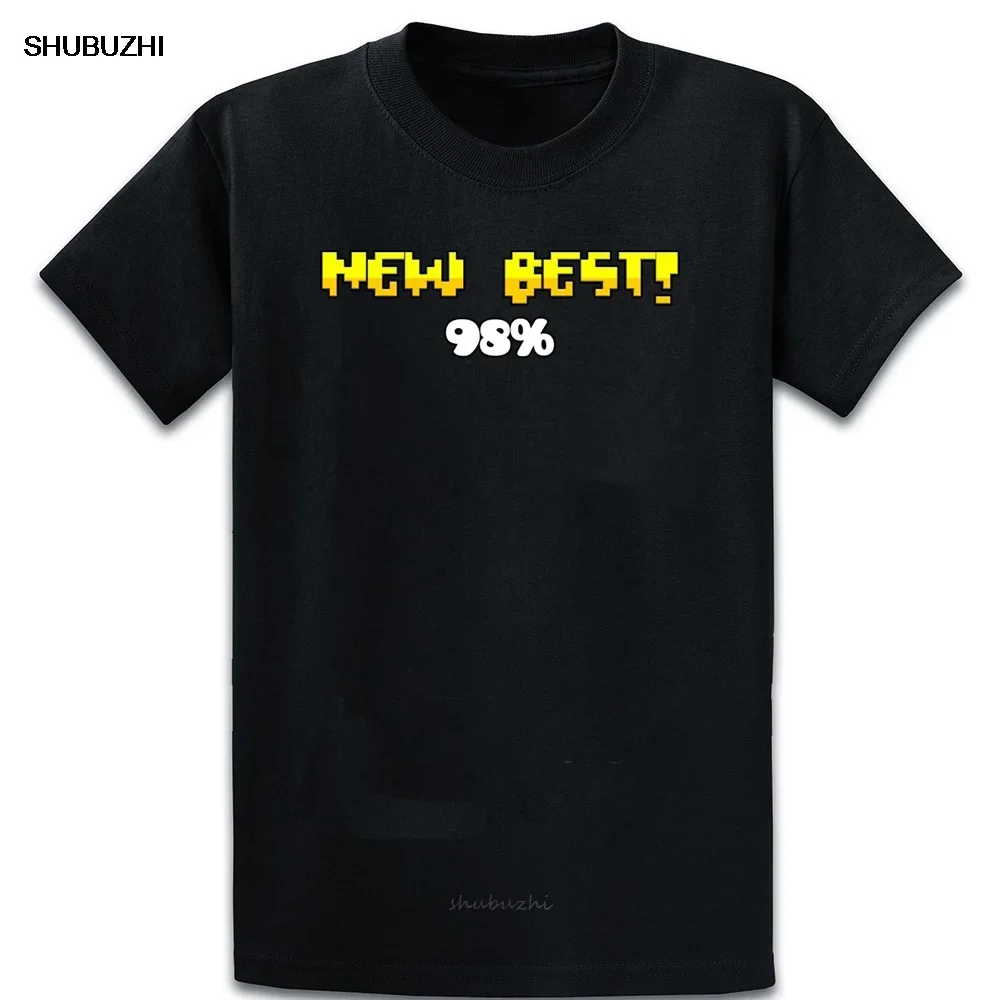 Geometry Dash Rage 98 T Shirt Unique Personalized New Style Cotton Summer O Neck Famous Unisex Shirt