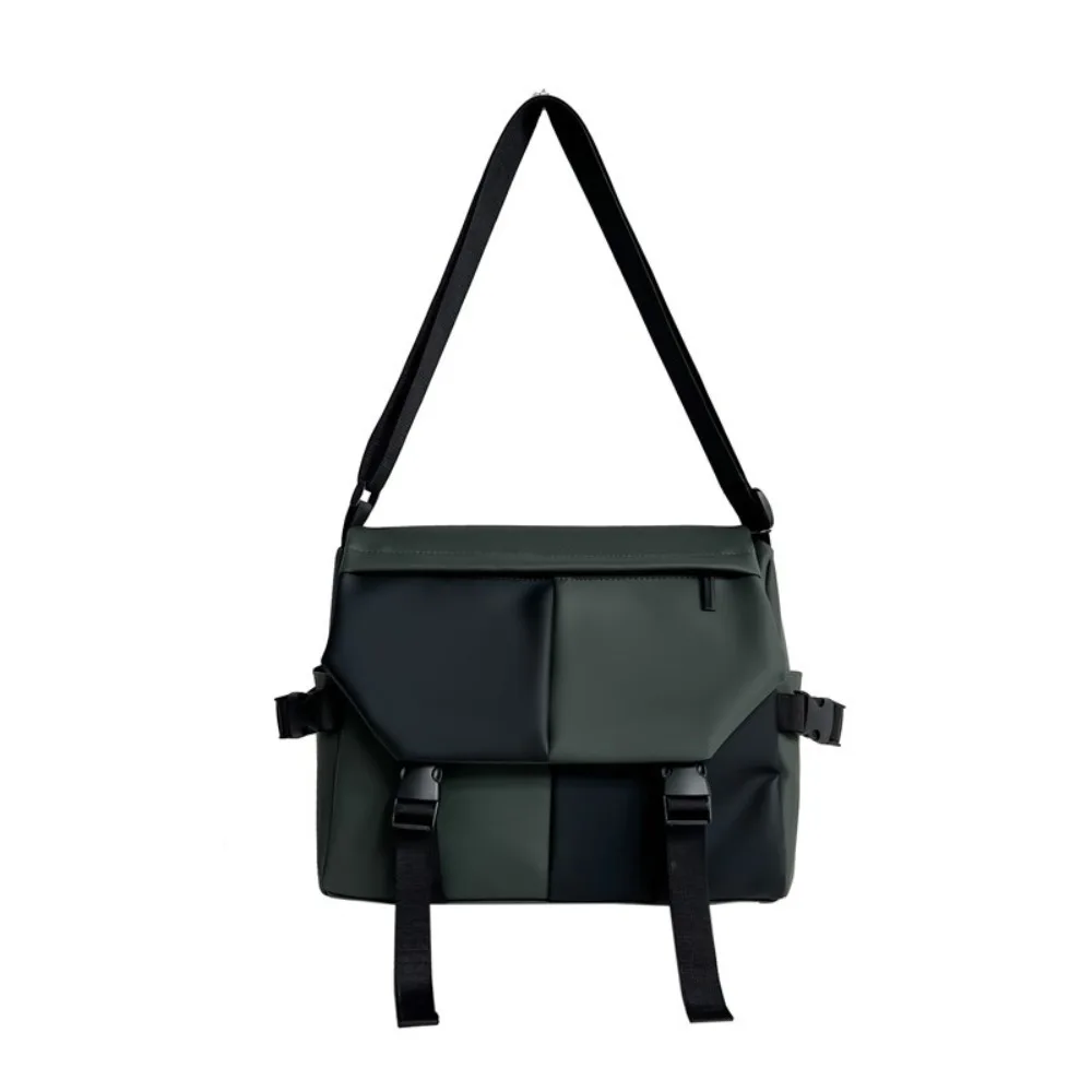 

Waterproof Crossbody Shoulder Bag Nylon Casual Style Large Capacity Bag Unisex Multi-pocket College Backpack Work Daily