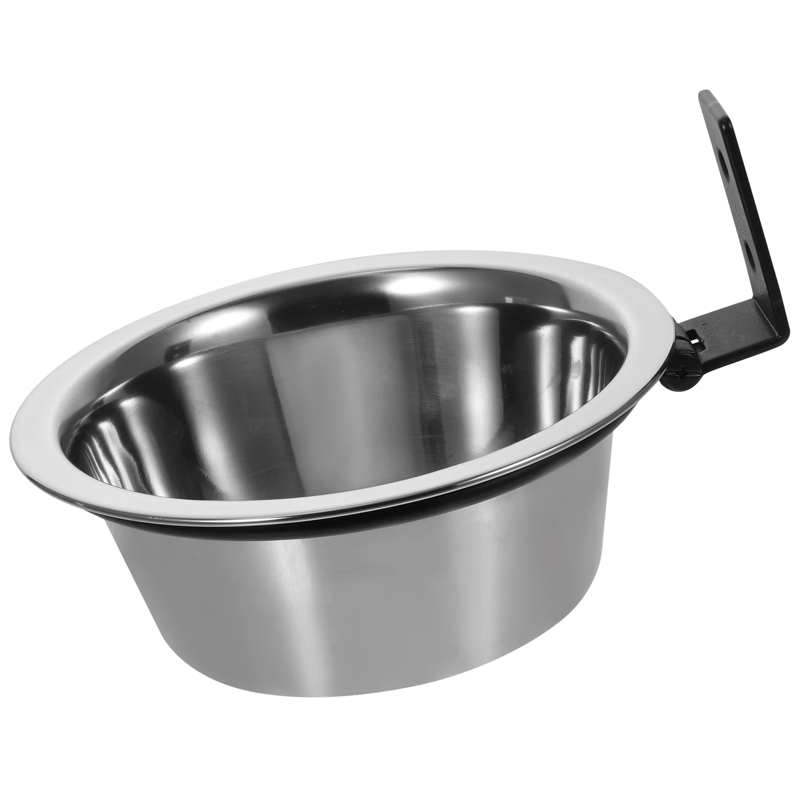 

1Set Raised Elevated Dog Bowl Stainless Steel Wall Mounted Pet Feeding Dish Water Food Bowl for Large Dogs Elevated Dog Bowls