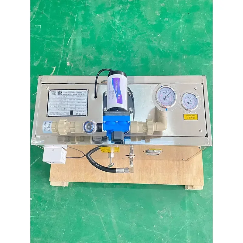 Portable 0.5 Tons Daily Seawater Desalination Equipment Reverse Osmosis Water Maker with 5+ Year Warranty for Yacht Use