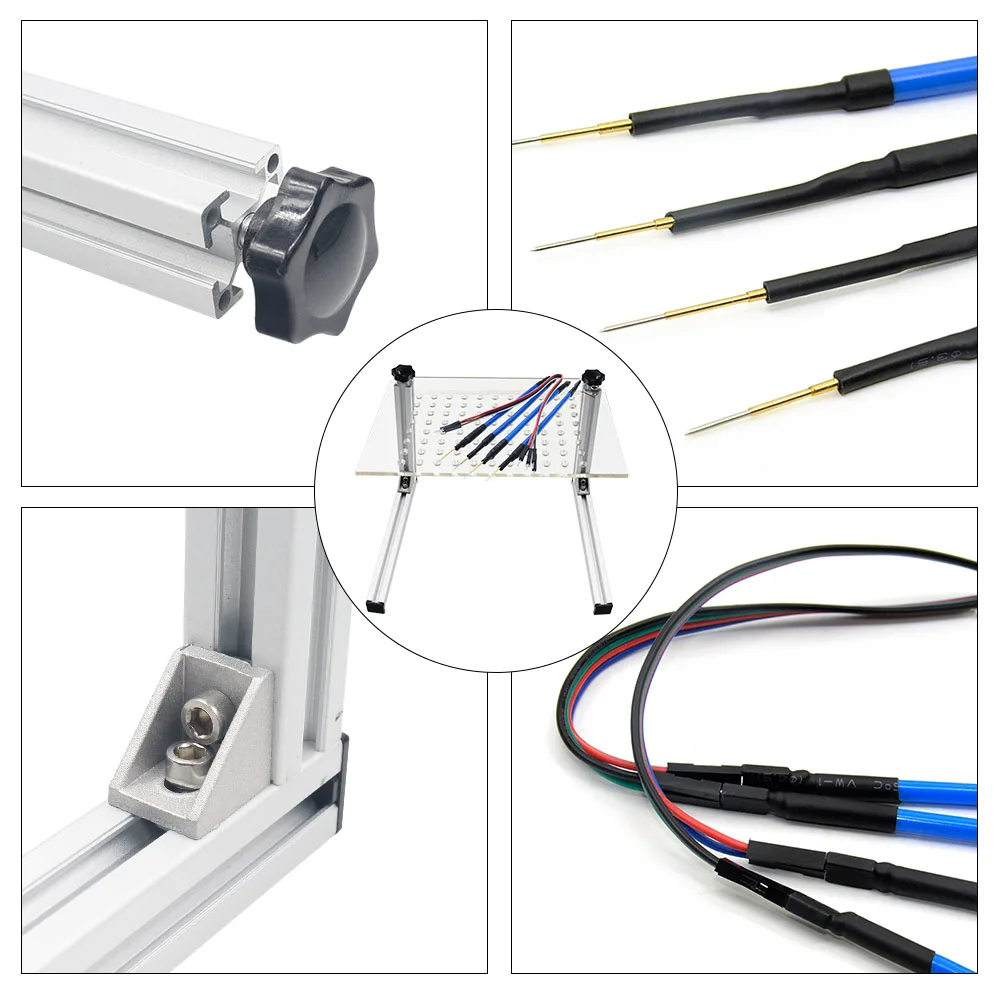 Best ECU Board Bracket LED BDM Frame 2in1 With 4 Probe Pen 22pcs BDM Adapters For KESS KTAG FGTECH ECU Programmer Tuning Tool