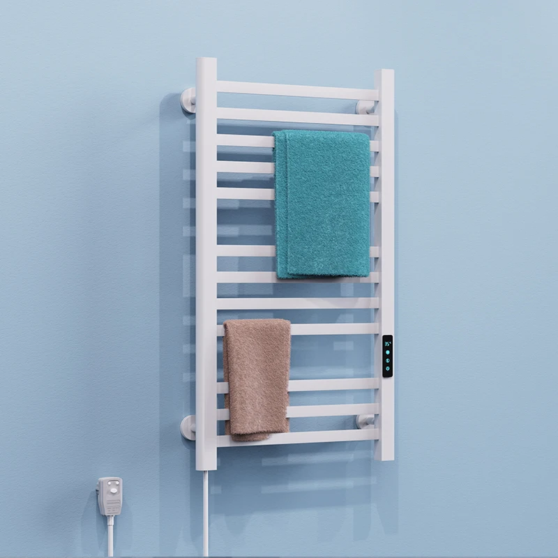 Electric Heating Towel Warmer Wall Mounted Smart Bath Rail Rack