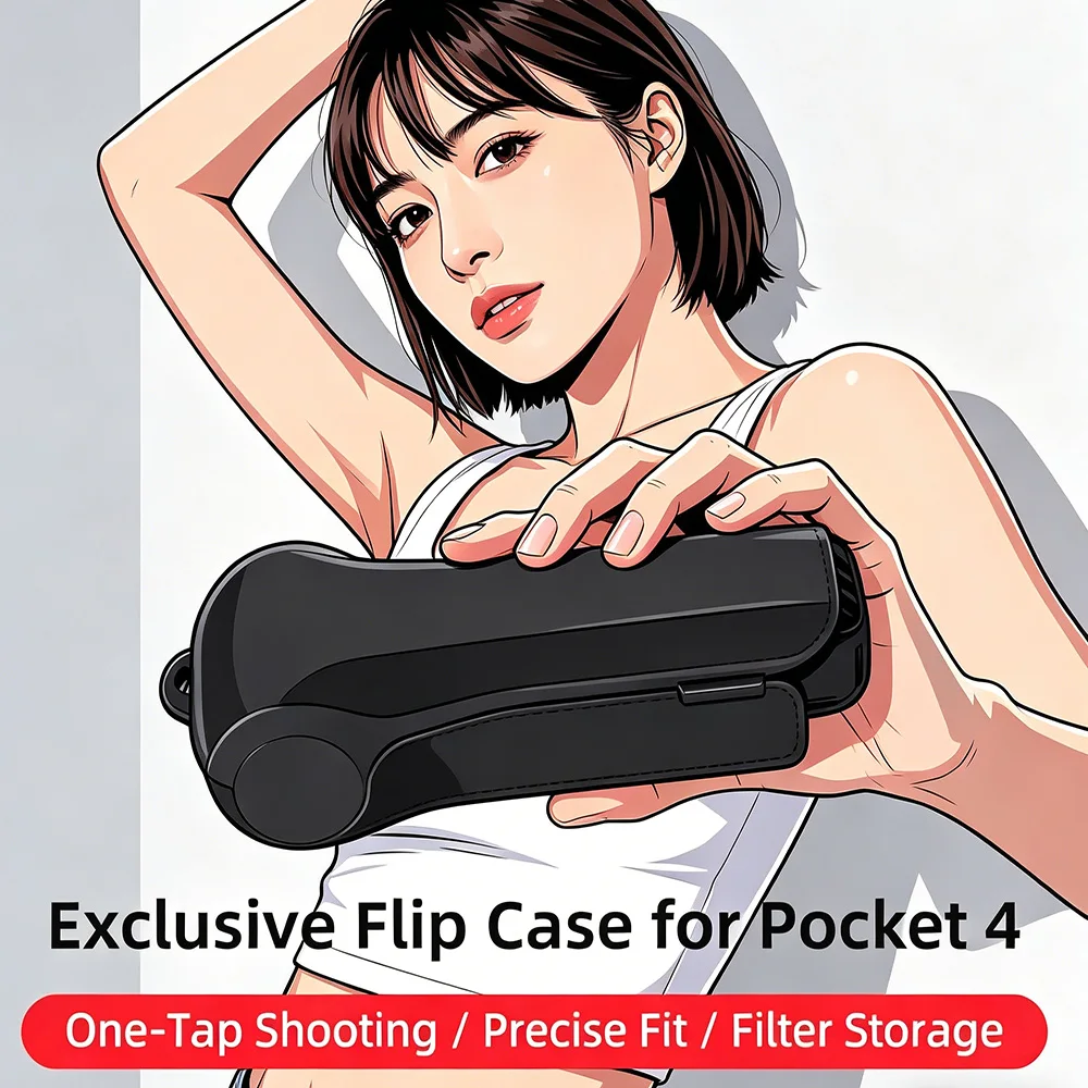

Camera Protective Case for DJI Pocket 4 Shockproof Dustproof Protective Accessory