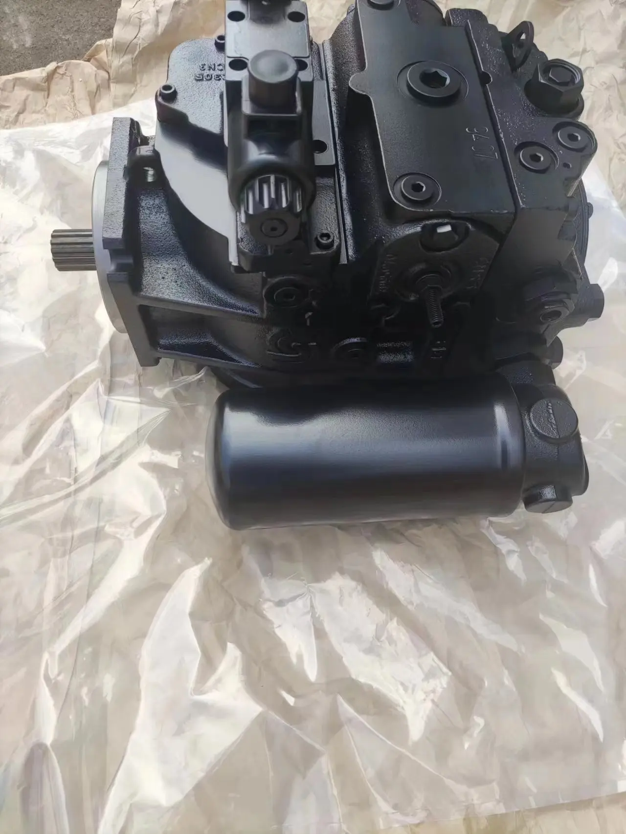 مضخة المكبس الهيدروليكي 90R 90R100 90R130 90R075/055 سلسلة 90R100MA1BC60S3C7E03GBA353520 مضخة الإزاحة الثابتة المحورية