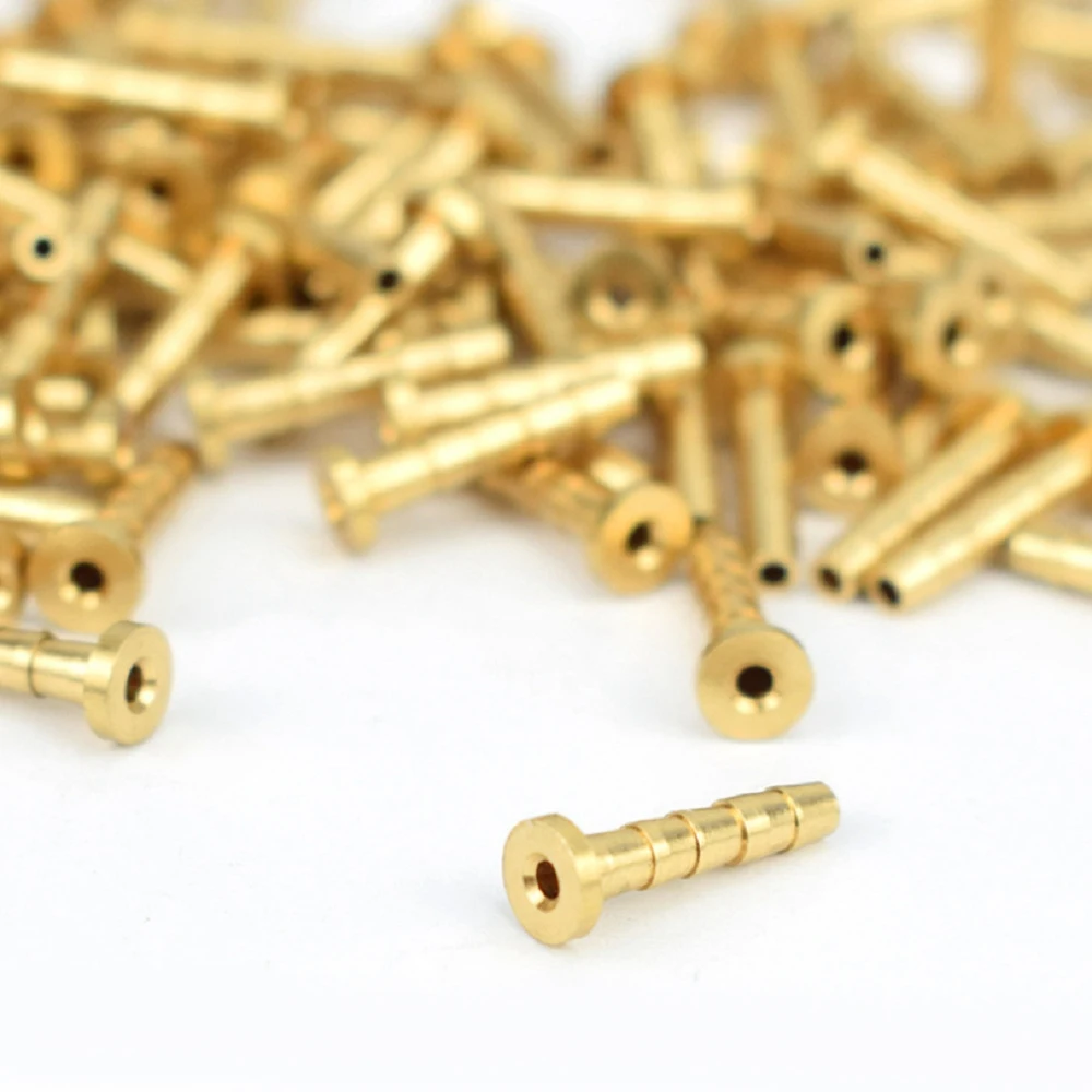 20Pcs Bicycle Brake Olive Brass Connecting Insert Kit for Shimano BH59 Hydraulic Disc Brake Hose,4