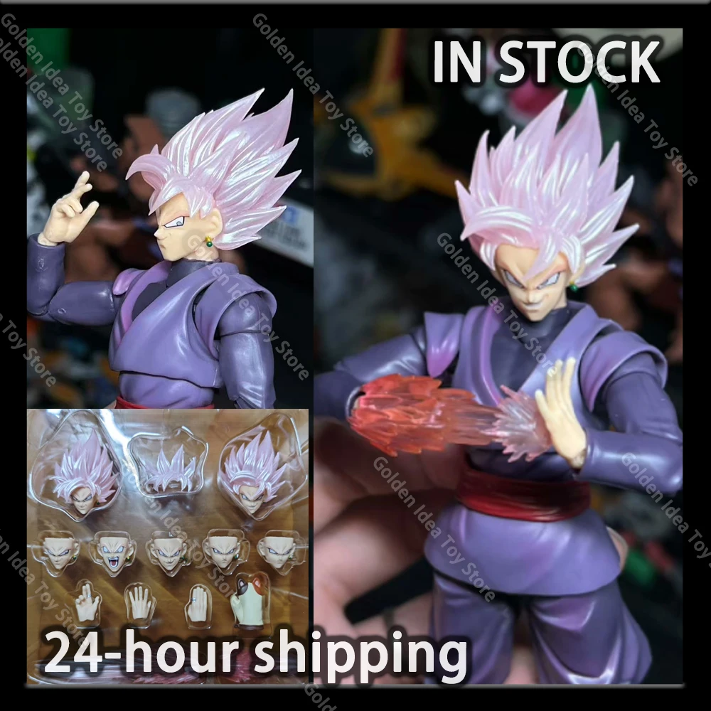 

В наличии DL Zamasu Head Accessories Фигурки CUSTOM Dragon Ball Z SHF Super Saiyan Rosé Son Goku Black Аниме Модель Игрушки