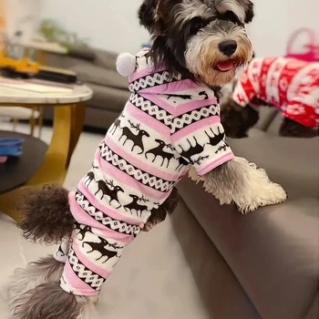 Christmas Reindeer Dog Pajamas 1