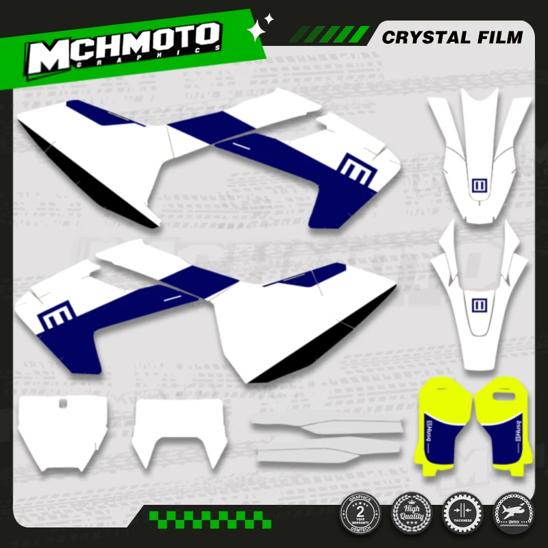 MCHMFG Graphics Decal Stickers Kits For Husqvarna TC FC 125 200 250 300 350 450 2016 2017 2018 TE FE 2017 2018 2019