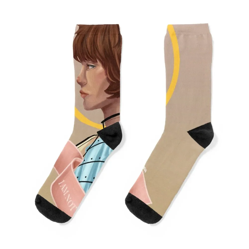 

Joan of Arc Socks crazy with print floor Crossfit Socks Girl Men's christmas stocking set christmas gift Socks Male Women's