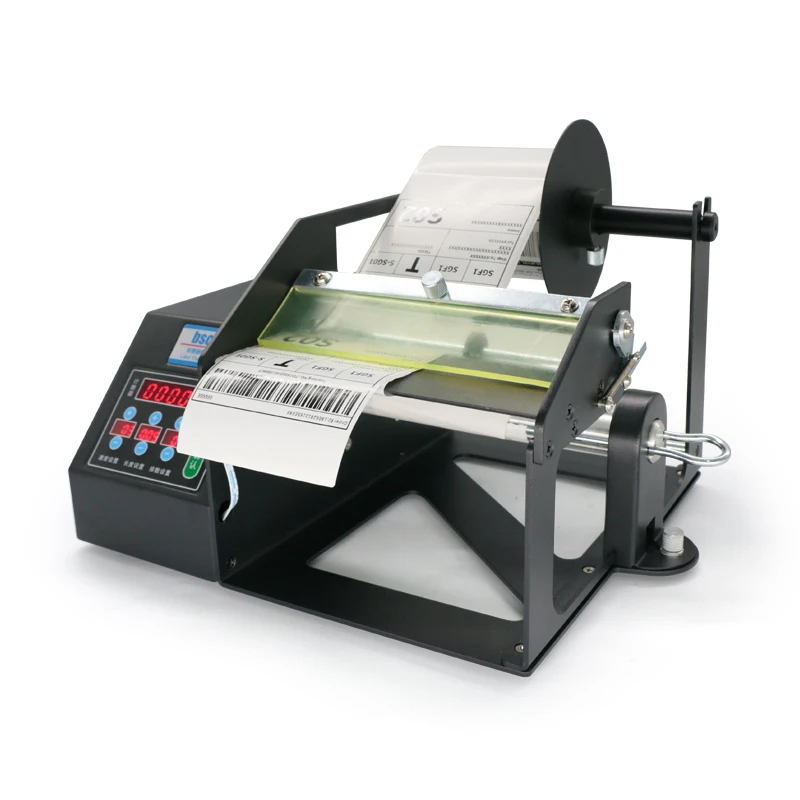 Bsc Q180 Fiiber Optic Sensor Label Dispenser 180mm Label Dispenser for Rolls of Sticker Dispenser Automatic Transparent Label