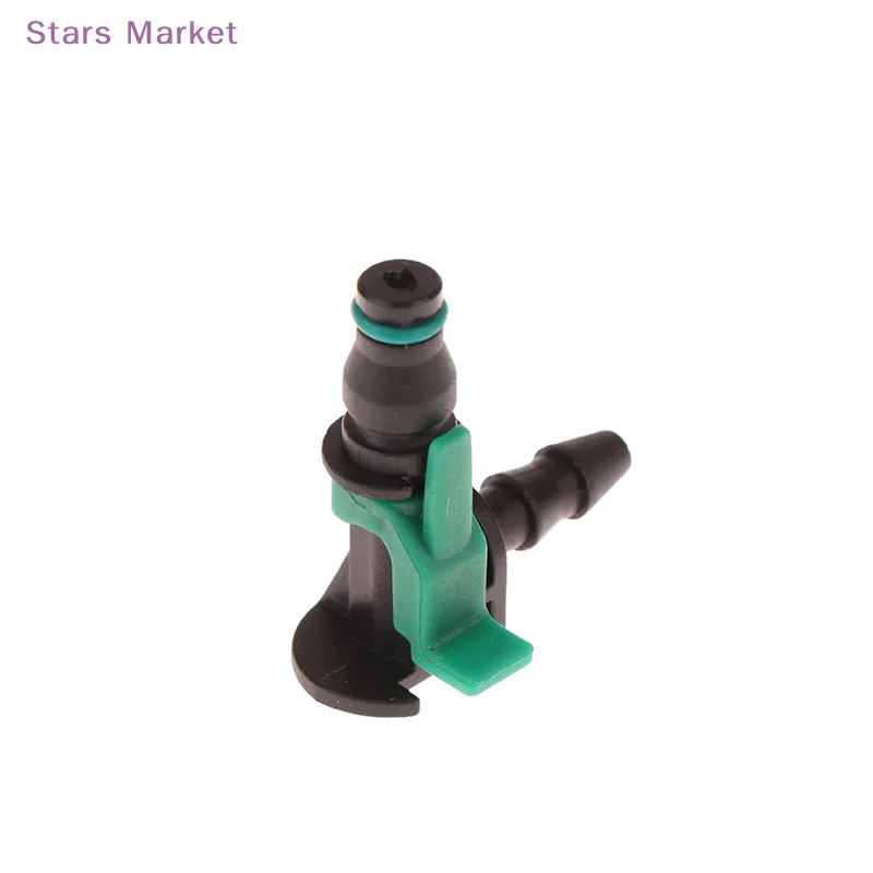 New1Pc Two-way L Shape Oil Return Joint  Piezo Fuel Injector Pipe Oil Return Joint Repair Tool For Automobile Engine Parts