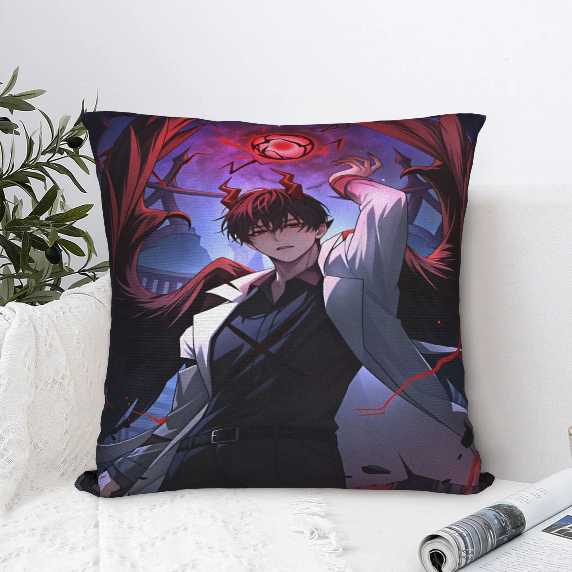 Omniscient Readers Viewpoint Pillow Case  Novelty Pillow Cover Print Pillowcases For Living Room Bed Chair