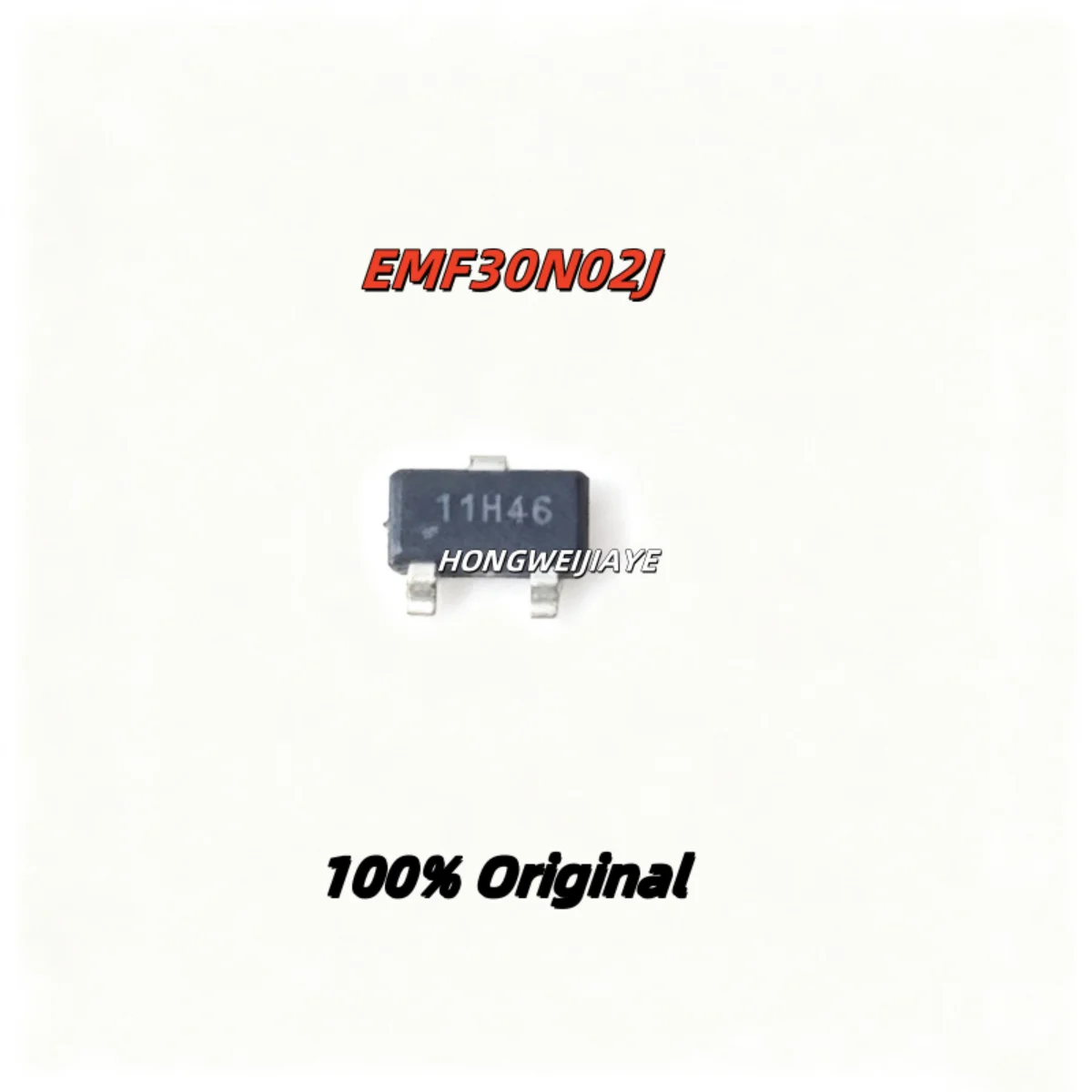 

10PCS 100% New EMFA0P02J 21D23 21*** EMF30N02J 11H46 11*** EMBJ7N25J 1BE06 SOT-23 Brand New Original Chips ic
