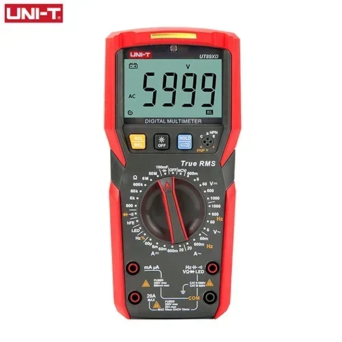 uni t ut89x ut89xd multimetro digital profissional true rms ncv 20a corrente ac dc voltimetro resistencia capacitancia tester 01