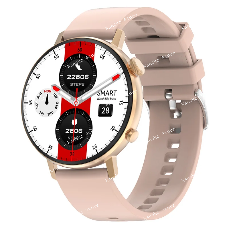 

DT88MAX Smart Bracelet for Women Full Circle Screen ECG, Heart Rate, Blood Pressure Health Monitoring Multi Sport Smart Bracelet