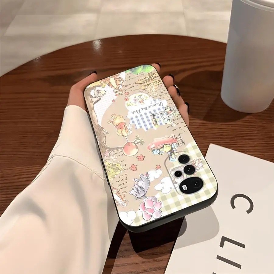 Чехол для Moto S30 Pro X30 Pro Edge 20 30, мягкий чехол для телефона Disney Winnie The Pooh