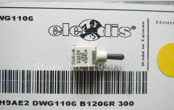 [BELLA]Taiwan imports eledis IP67 waterproof SMD miniature tripod around reset switch toggle switch--50PCS/LOT