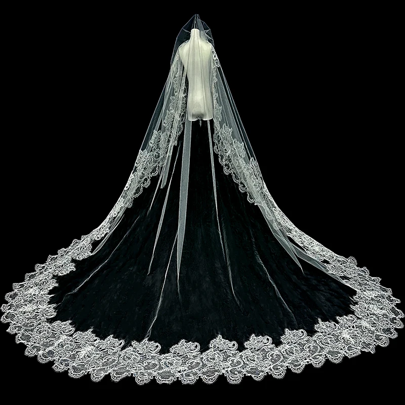 Veil Bridal Long Train Veils