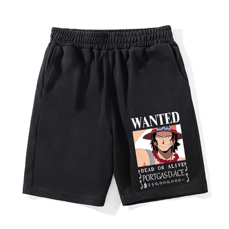 

Мужские шорты в стиле аниме ONE PIECE, новинка 2025, летние брюки Nika Luffy Sauron Ace, повседневные шорты, мужские спортивные удобные универсальные шорты