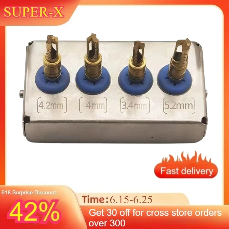 

Dental Implant Bone Collector Self-Grinding Bone Meal Drill for Dental Implant Stainless Steel Bone Collector Implant Tool