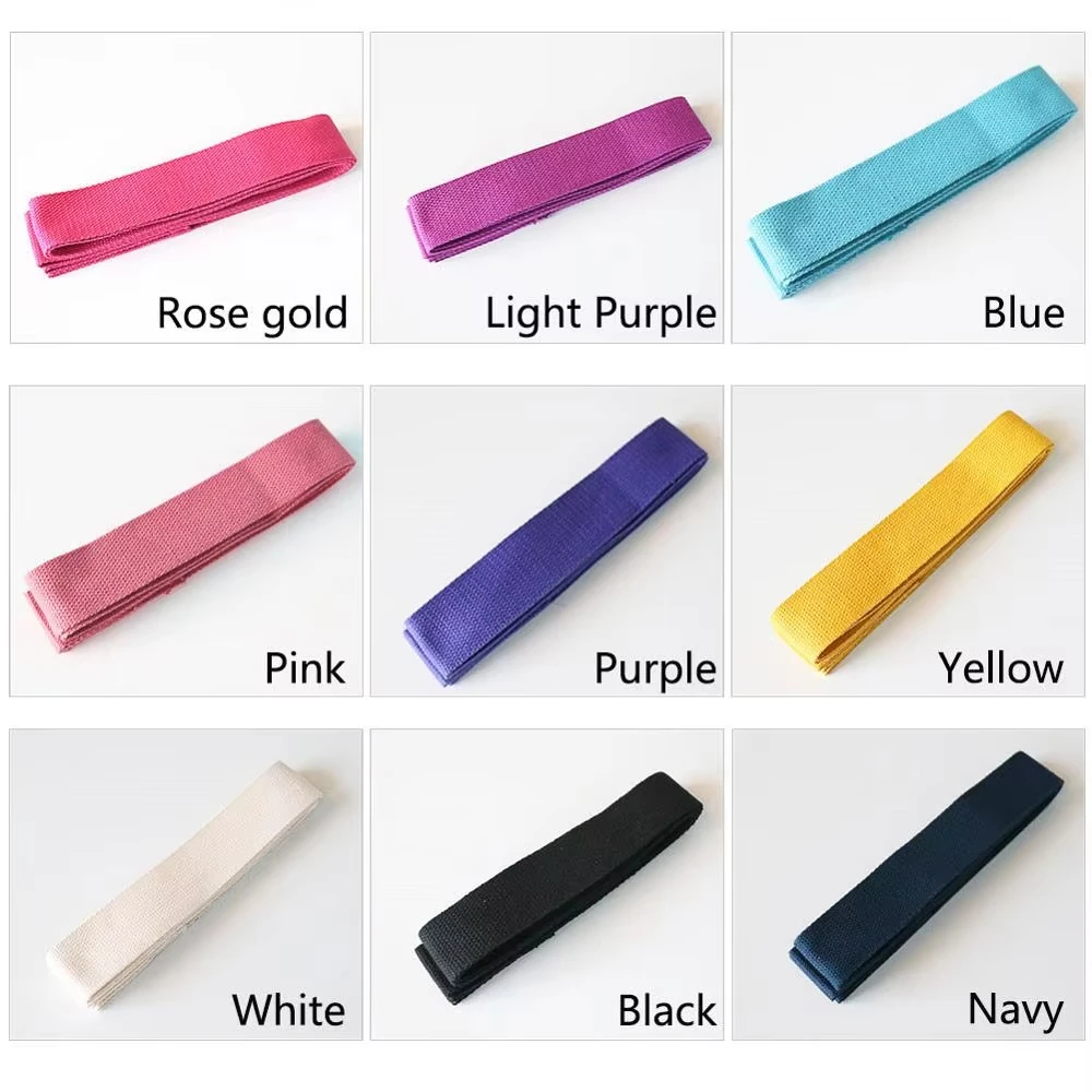 High Quality Yoga Mat Strap Belt Adjustable Sports Sling Shoulder Carry Belt Exercise Stretch Fitness Elastic Yoga Belt gallery 5