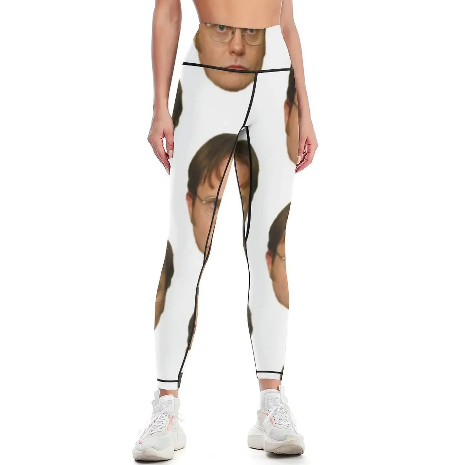 

DWIGHT SCHRUTE DUPLICATE Leggings exercise clothing for for physical jogging pants sports for gym Womens Leggings