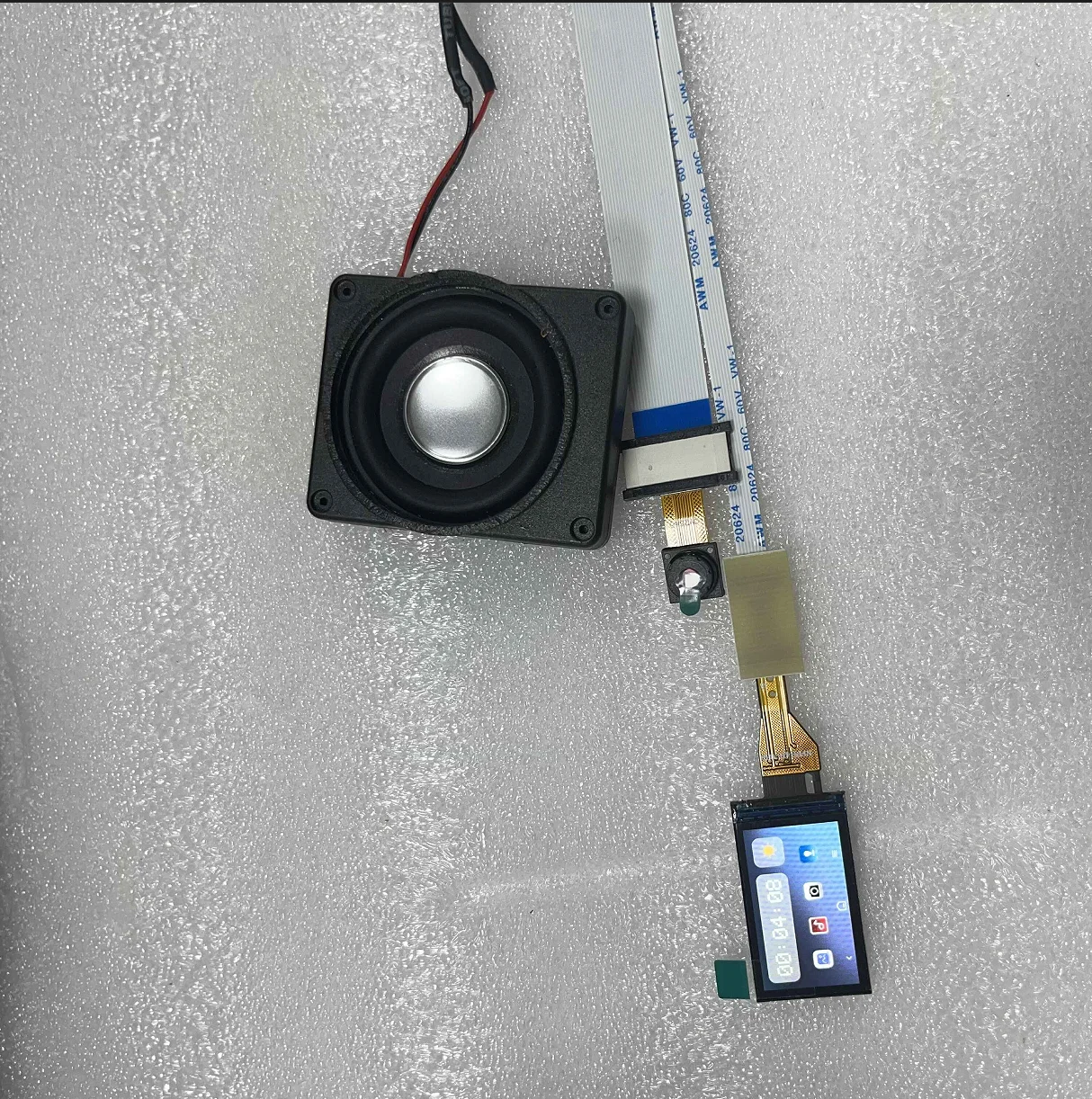 RC LCD Display Reverse Camera for DIY Scale RC Tractor Truck Hydraulic Dumper Crawler Car RC Off Road Car Toys Model Spare Parts