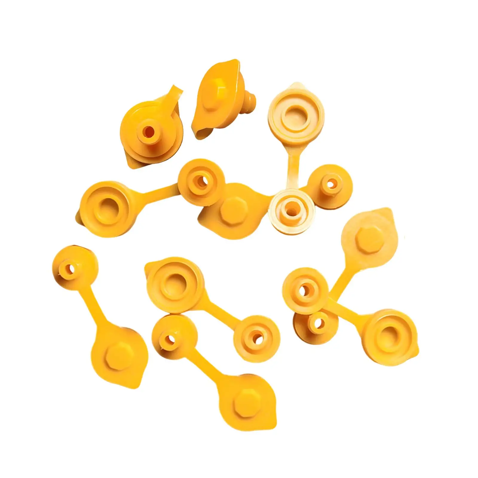 

Universal Fuel Can Large Yellow Vent Cap 8mm Exhaust Plug Durable PP for Gas Tank Fuel Pumping