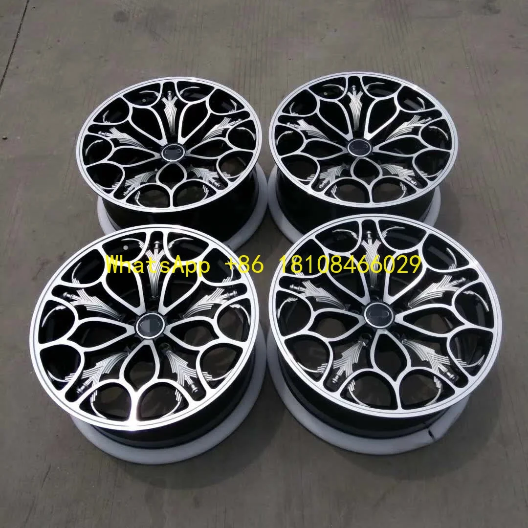 

Dish Finish Gold Face New Condition Customized 18-22 Inch Forged Magnesium Sport Car Alloy Wheels 10 Inch Width 35mm ET Deep