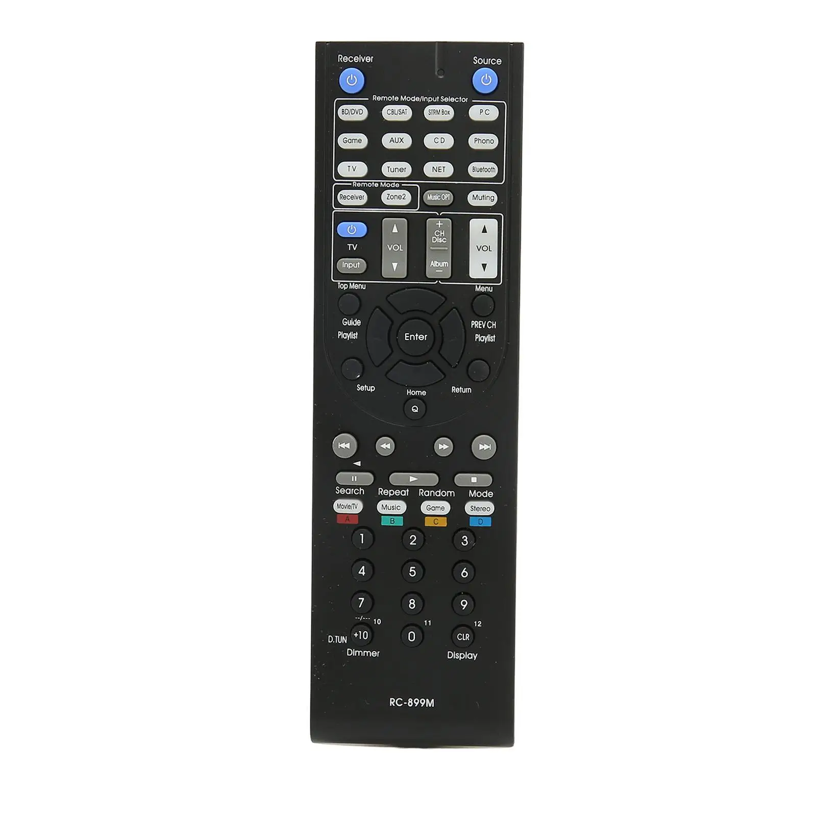 RC 899M Replacement Remote for integra DTR 20.7/30.7 AV Receiver – Universal Control Solution