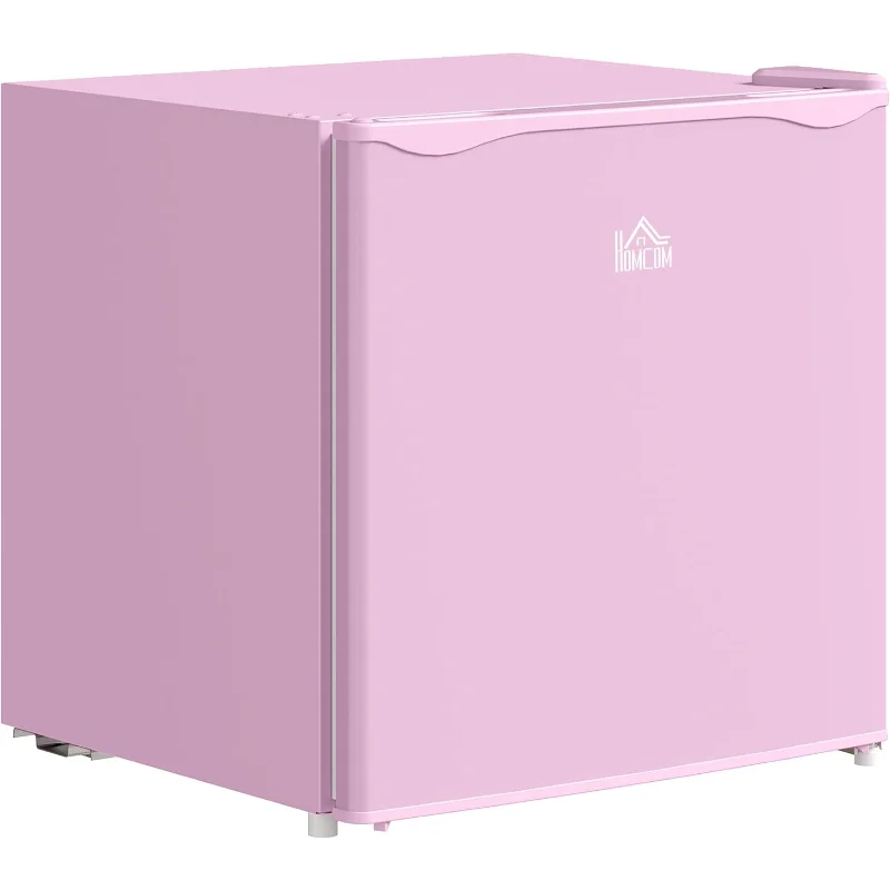 HOMCOM Mini Freezer Countertop، 1.1 قدم مكعب، فريزر عمودي مدمج مع أرفف قابلة للإزالة، باب قابل للعكس للمنزل، النوم