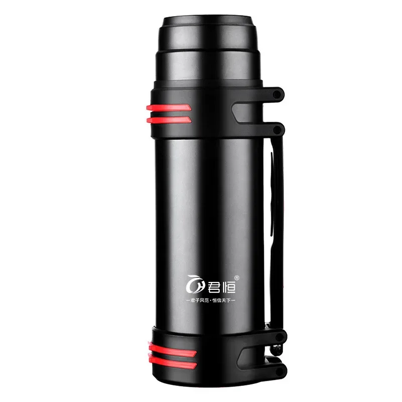 Large Capacity Thermos Flask: Stainless Steel Coffee Mug, 1.6L/2L/2.5L Water Bottle, Outdoor Travel Camping Essential