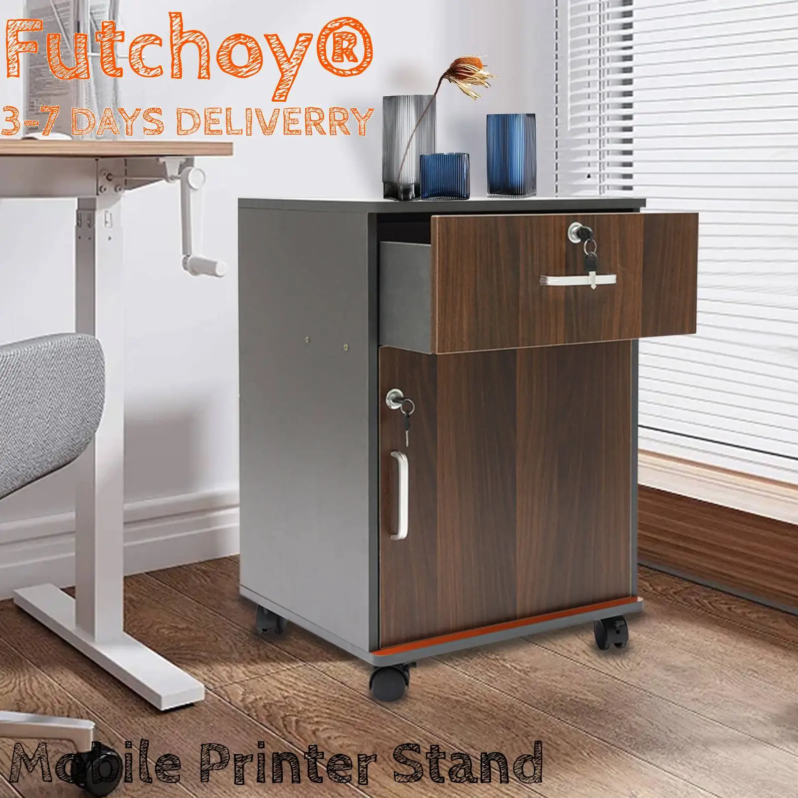 

Подставка для мобильного принтера, картотечный шкаф на колесиках с выдвижным ящиком, комод для спальни, подвесная папка формата А4 Letter для дома, учебы, офиса