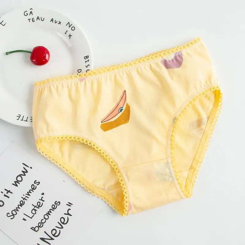 Hot Sale 12 Pcs/lot Baby Kids Girls Underwear Briefs Panties Short Colorful Panties Children Cotton Briefs