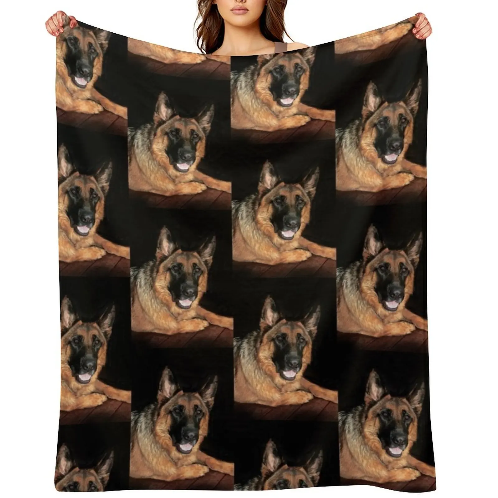 

Shepherd Lovers Throw Blanket christmas gifts Bed linens Sleeping Bag For Sofa Thin Blankets