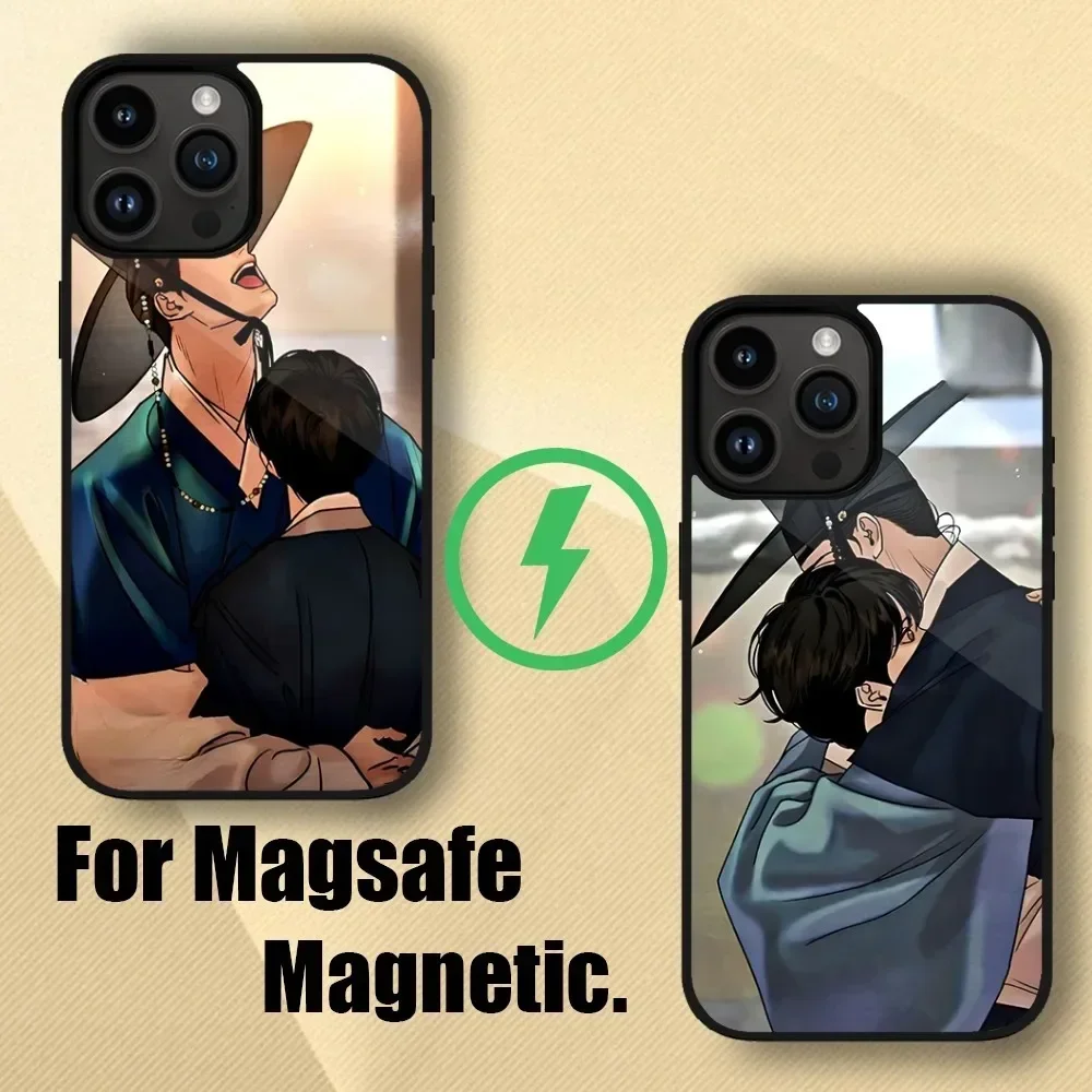 

Comics P-Painter of the Night Phone Case For iPhone 15 14 13 12 11 Pro Max Plus Phone Wireless Magnetic Magsafe Charging Shell