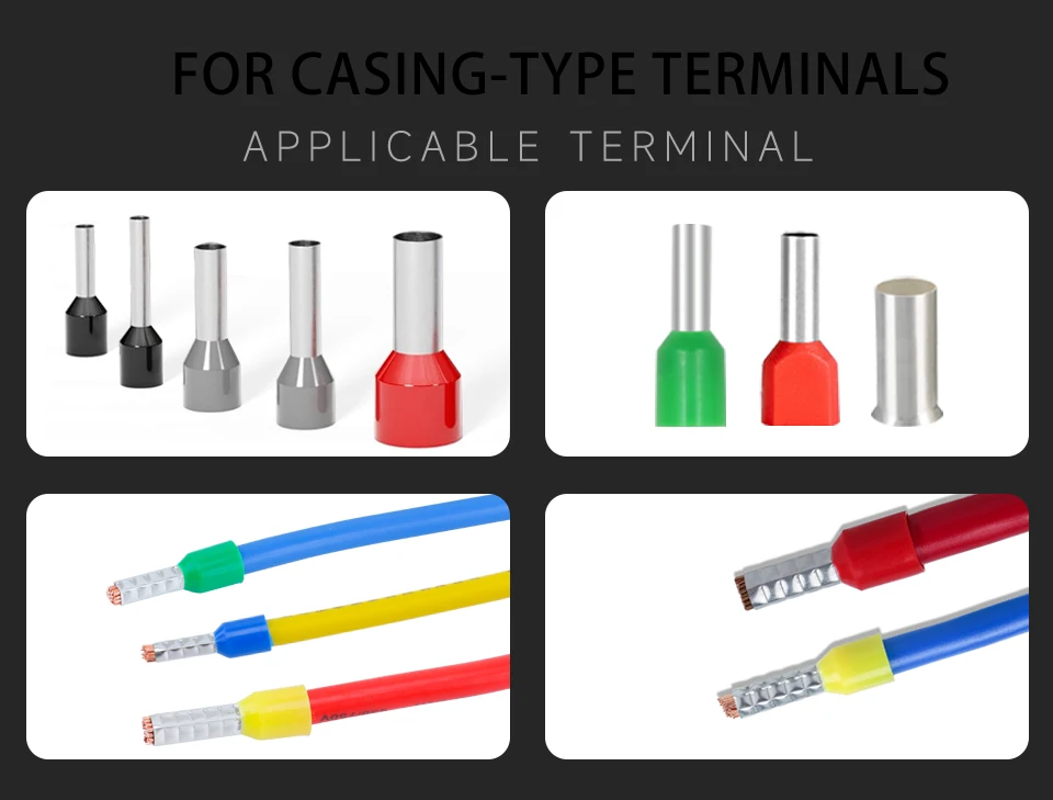 Manuelle tragbare Kaltcrimpzangen-Sets YEFYM Ratchet Tools YE10-4/10-6/16-6S für E-Typ-Rohre – Detail 4