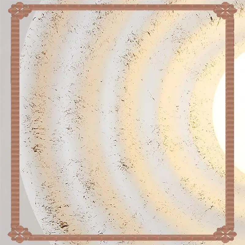 

24-часовая доставка, современные настенные бра для спальни, белые настенные бра в деревенском стиле, глобус, стеклянный настенный светильник, круглый настенный светильник из смолы