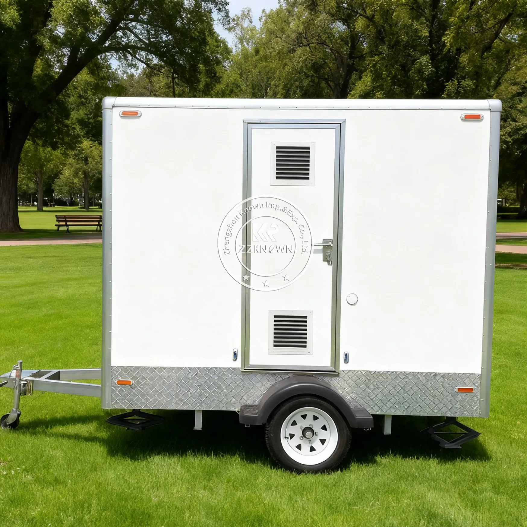 

Mobile Portable Toilet Camping Shower Restroom Trailer Outdoor Deluxe Luxury Shower Bathroom Outdoor Toilet Trailer For Sale