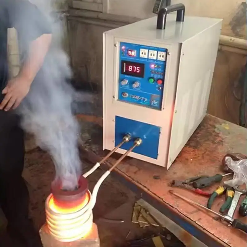 High Frequency Rotary Furnace for Gold Melting China Main Supplier Metal Casting Equipment