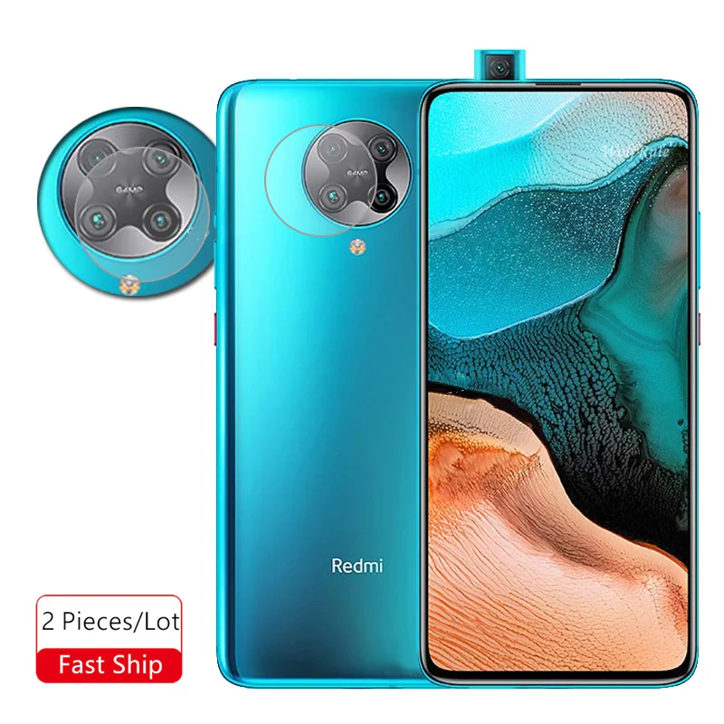 2pcs Camera Tempered Glass for Xiaomi Redmi K30 Pro Lens Screen Protector for Xiaomi Mi Poco F2 Pro Full Glued Anti-scratch Film