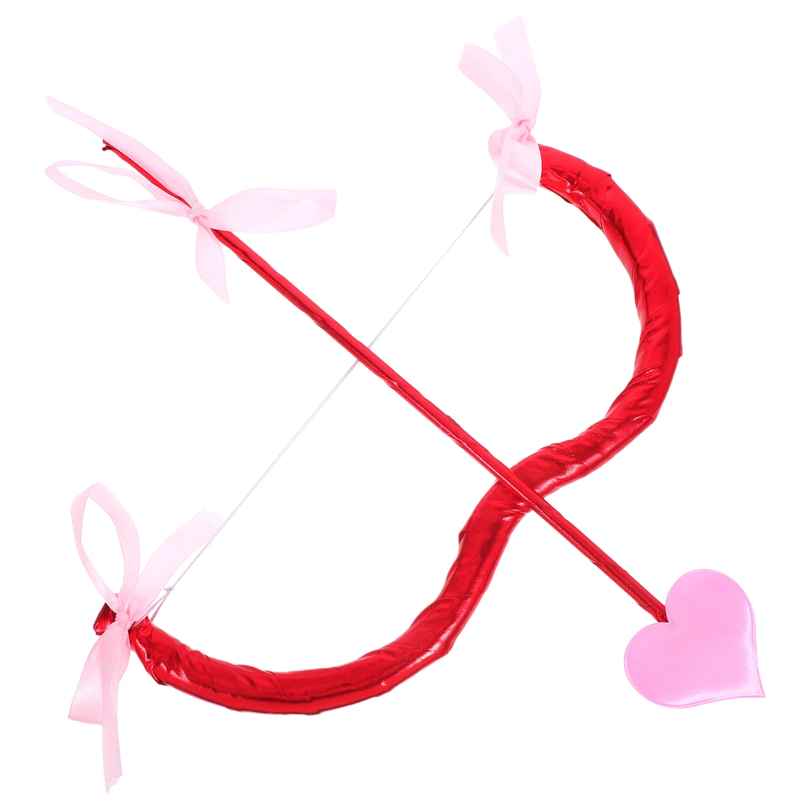 Cupid Bow Props Valentine Party Costume Accessories Lightweight Design Halloween Cosplay Supplies Valentines Day Photo Props Toy