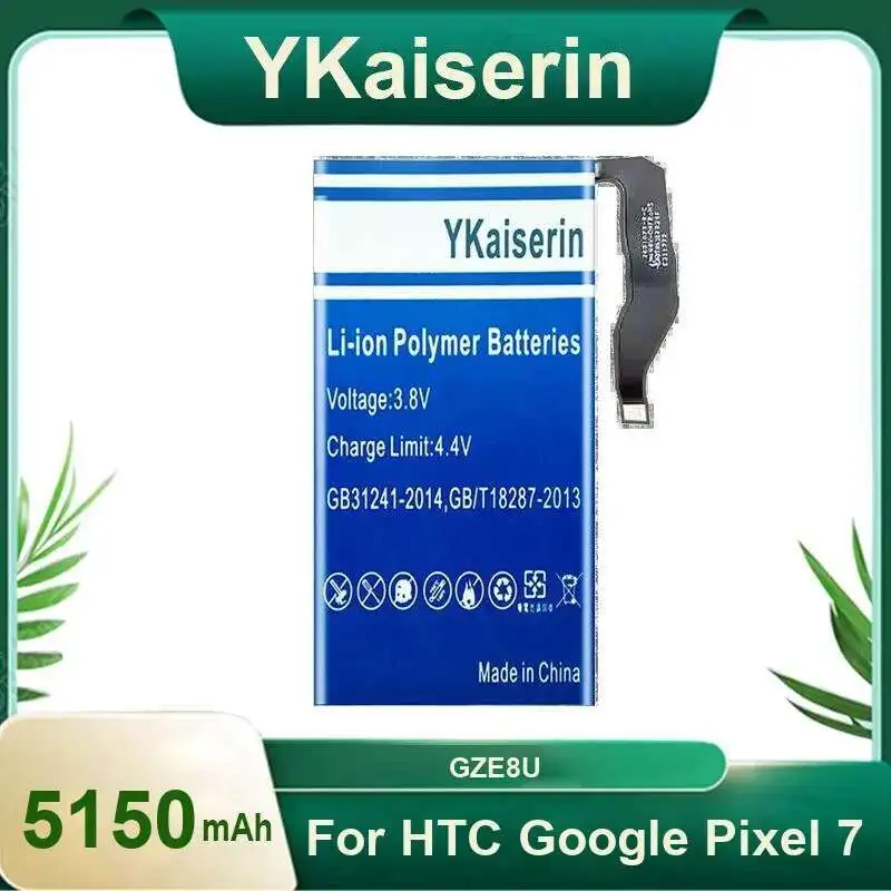 

Mobile Phone Battery 5150Mah For Htc Google Pixel 7 Fast Shipping GZE8U Strong Compatibility
