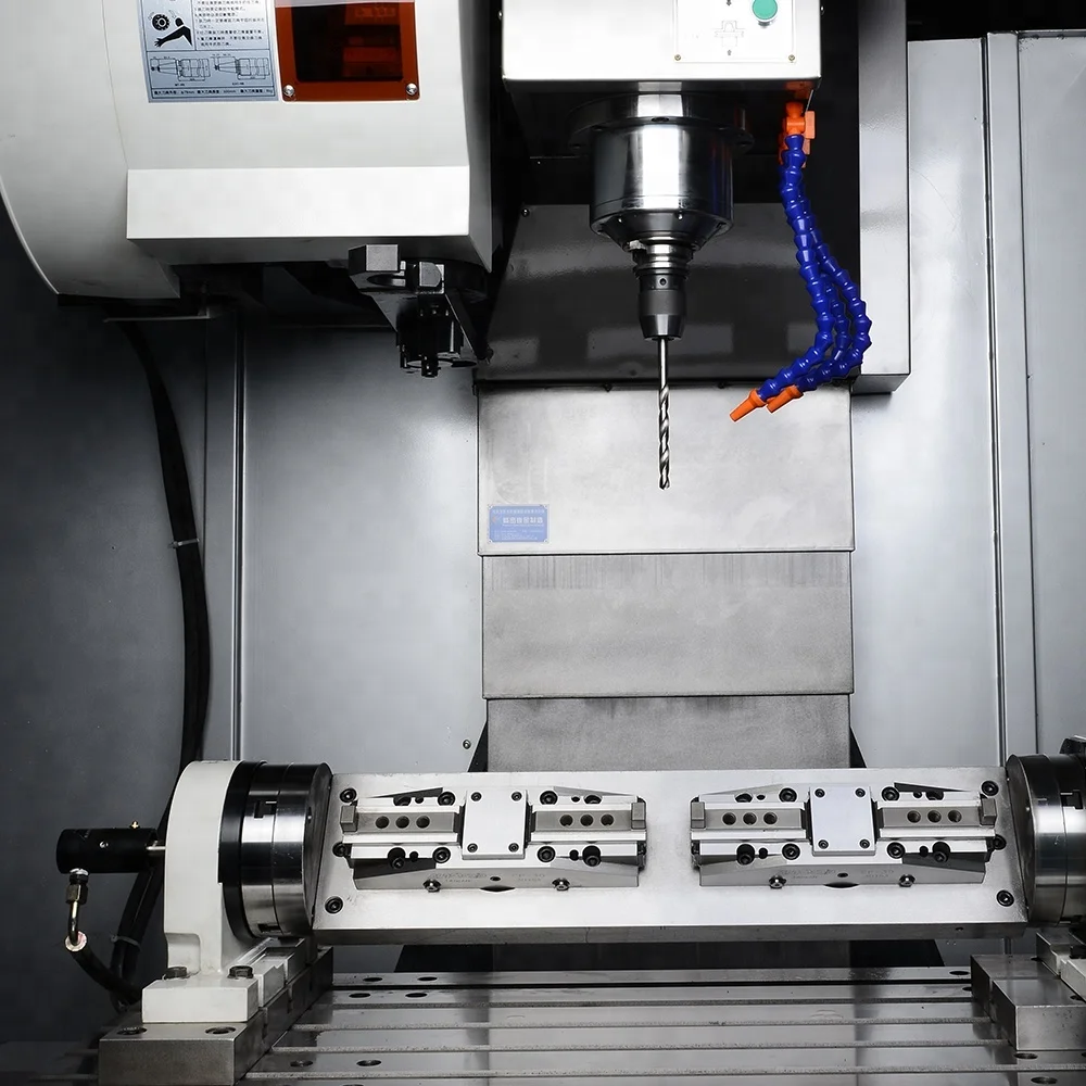 Power V6 High Rigidity Small CNC Vertical Milling Hining/Cnc Lathe